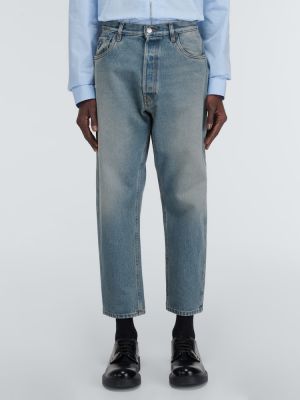 Distressed skinny jeans Prada blau
