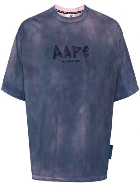 T-shirt Aape By *a Bathing Ape® blå