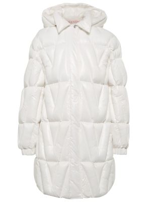 Prošivena pernata jakna Valentino bijela