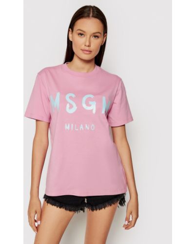 Růžové tričko Msgm