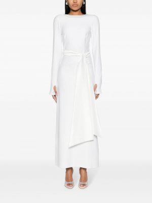Bavlněné večerní šaty Atu Body Couture bílé