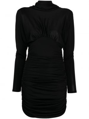 Μini φόρεμα Saint Laurent μαύρο