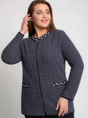 Пиджак текстильная мануфактура синий