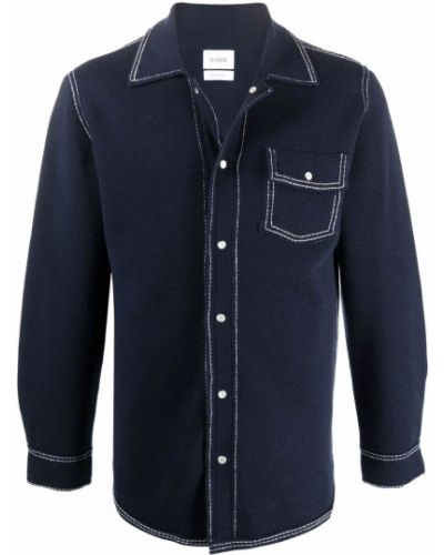 Kašmyro džemperis su kišenėmis Barrie mėlyna
