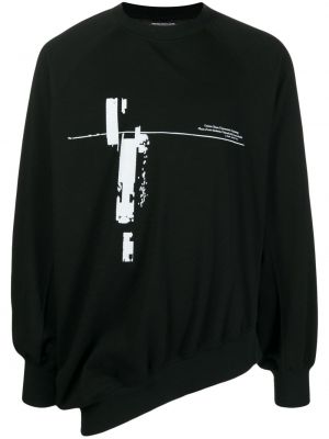 Rund hals sweatshirt Julius svart