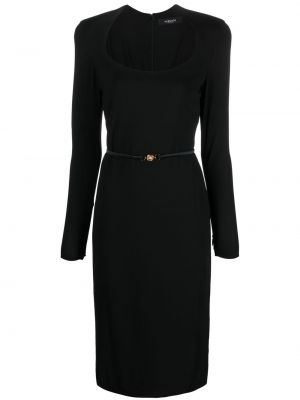 Černé koktejlové šaty Versace