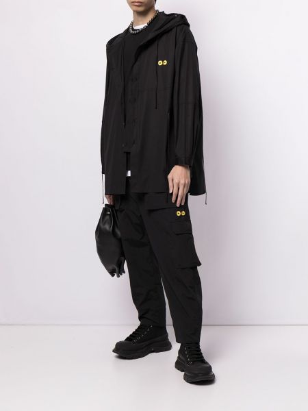 Camisa con capucha Songzio negro
