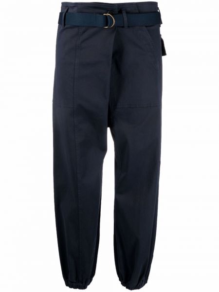 Pantalones cargo Semicouture azul