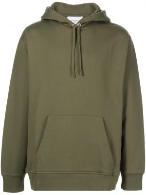 Hoodie med passform Maison Kitsuné grön