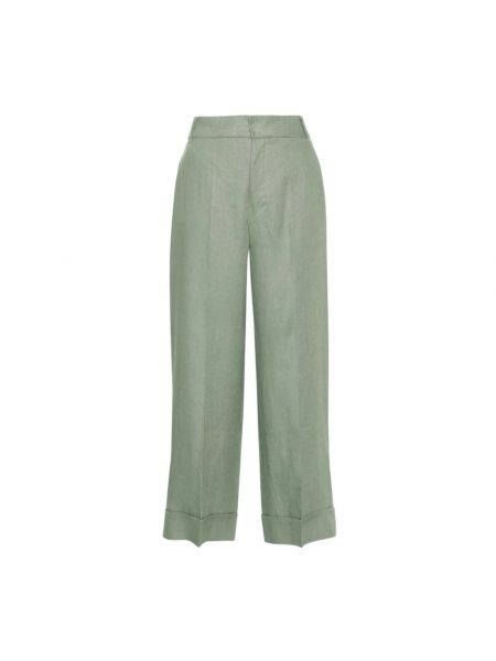 Spodnie Max Mara zielone