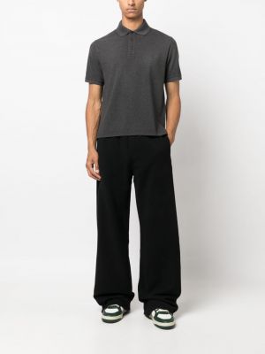 Pantalon de joggings en coton Saint Laurent noir