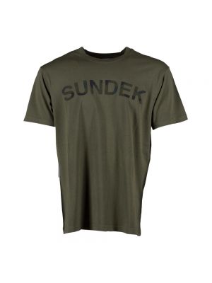 T-shirt Sundek grün