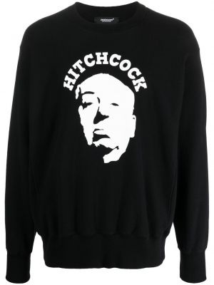 Trykt sweatshirt Undercover svart