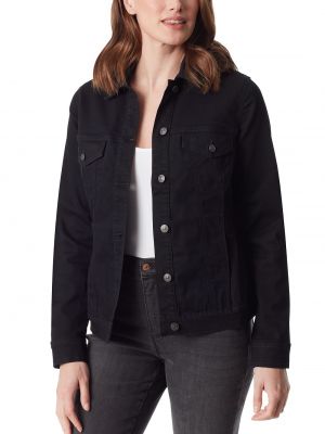 Классическая джинсовая куртка Gloria Vanderbilt черная