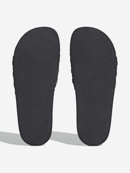 Kožené pantofle Adidas Originals černé