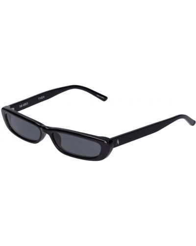 Okulary przeciwsłoneczne slim fit The Attico czarne