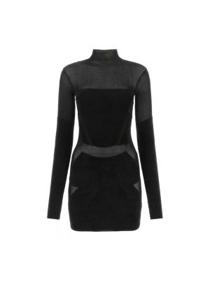 Sukienka mini z wiskozy Dion Lee czarna