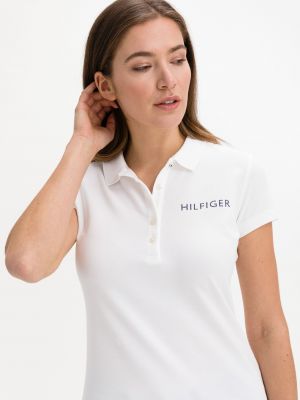 Křišťálové tričko Tommy Hilfiger bílé