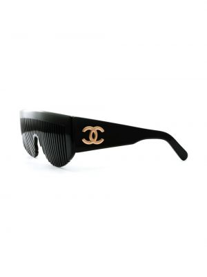 Sluneční brýle Chanel Pre-owned černé