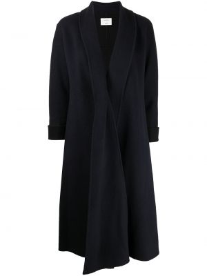 Vlněný kabát Onefifteen černý