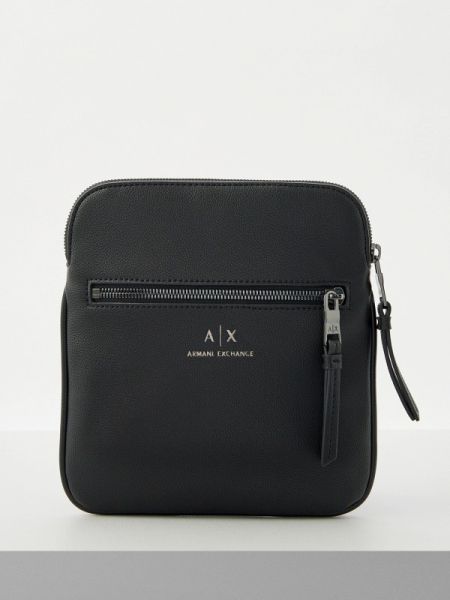Черная сумка через плечо Armani Exchange