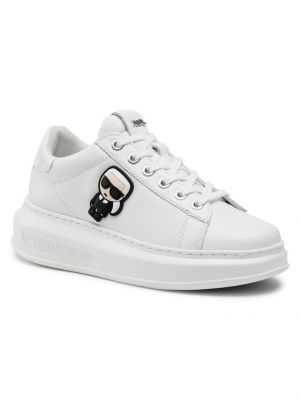 Αθλητικό sneakers Karl Lagerfeld λευκό