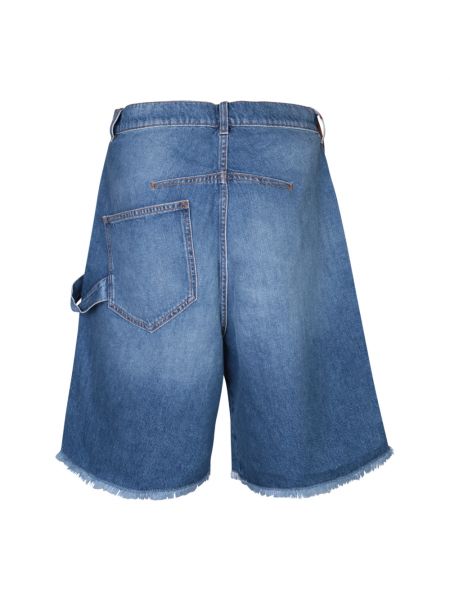 Pantalones cortos vaqueros de algodón Jw Anderson azul