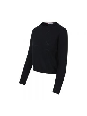 Sweter z kaszmiru z okrągłym dekoltem Cashmere Company czarny
