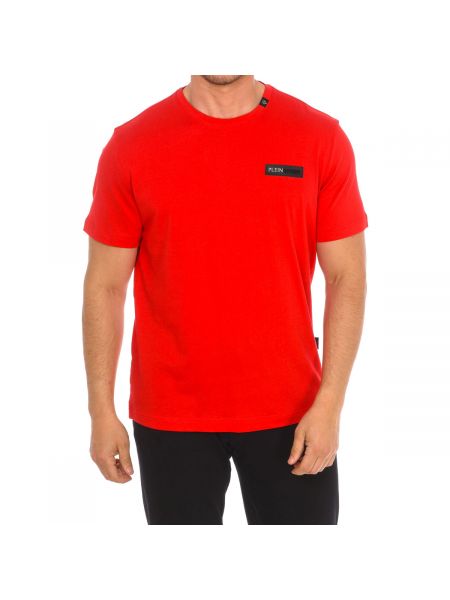 Koszulka z krótkim rękawem sportowa Philipp Plein Sport czerwona