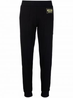 Trykt leggings Moschino svart