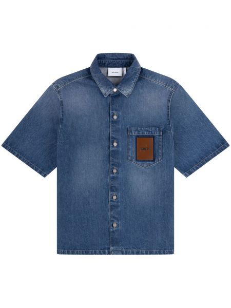 Denim paita Axel Arigato sininen