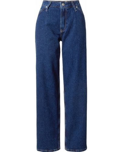 Boyfriend fit kavbojke Calvin Klein Jeans modra