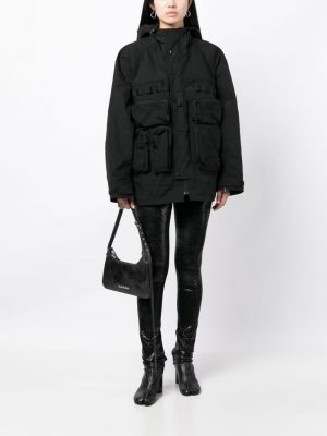 Jacke mit kapuze mit taschen Junya Watanabe schwarz
