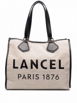 Shopper handtasche mit print Lancel