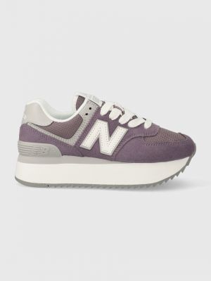 Sneakersy New Balance fioletowe