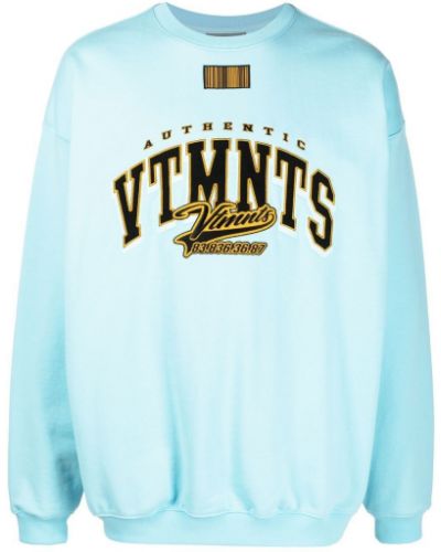 Sweatshirt mit rundhalsausschnitt mit print Vtmnts