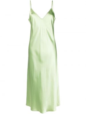 Сатенена рокля Joseph зелено