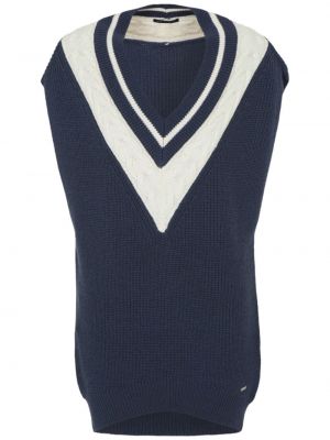 Pletená vesta s výstřihem do v Armani Exchange