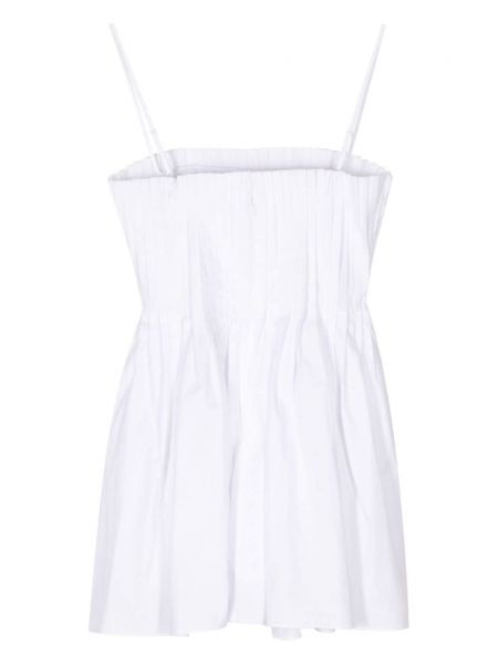 Mini šaty Staud bílé