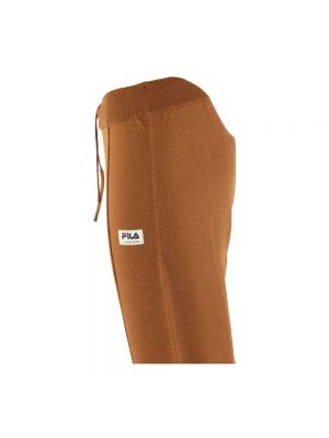 Pantalones de chándal Fila marrón