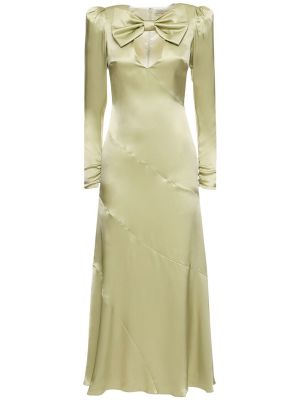 Midi haljina Alessandra Rich zelena