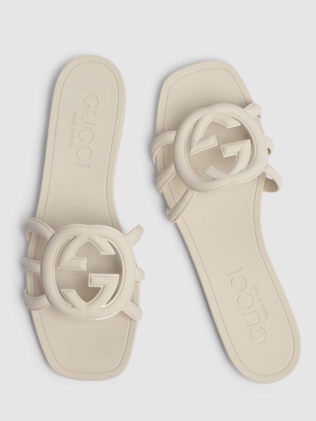 Sandály Gucci bílé