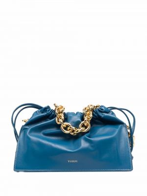 Bolsa con cordones Yuzefi azul
