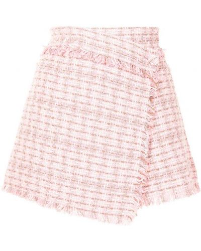 Falda de tweed Msgm rosa