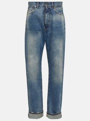 Прямые джинсы Maison Margiela синие