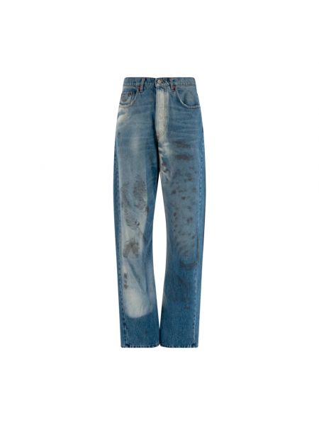 Straight jeans Magliano blau