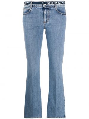 Lav midje jeans 7/8 Stella Mccartney blå