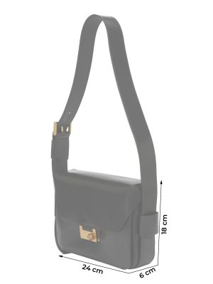 Crossbody kabelka Allsaints čierna