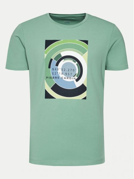 Koszulka Pierre Cardin zielona