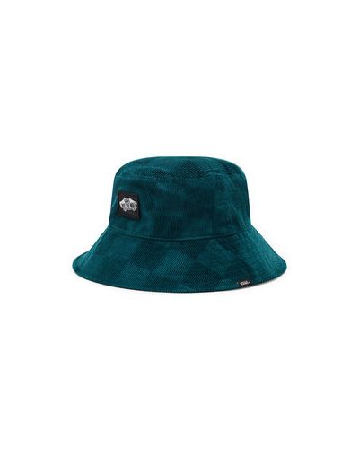 Вельветовий капелюх Vans зелений